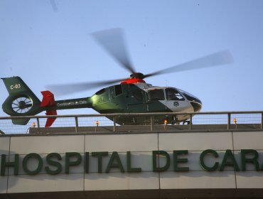 Carabinero agredido con manopla en Iquique llega al hospital institucional