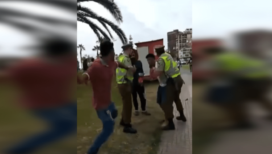Gobierno expulsará a ciudadanos venezolanos que agredieron violentamente a Carabineros en Iquique