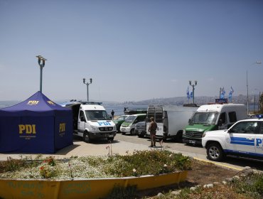 Brigada de Homicidios de la PDI realiza búsqueda de colectivero desaparecido por el borde costero de Valparaíso
