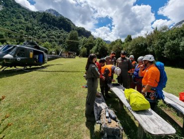 FACh levanta imágenes satelitales tras dos semanas de búsqueda de joven extraviado en Cochamó