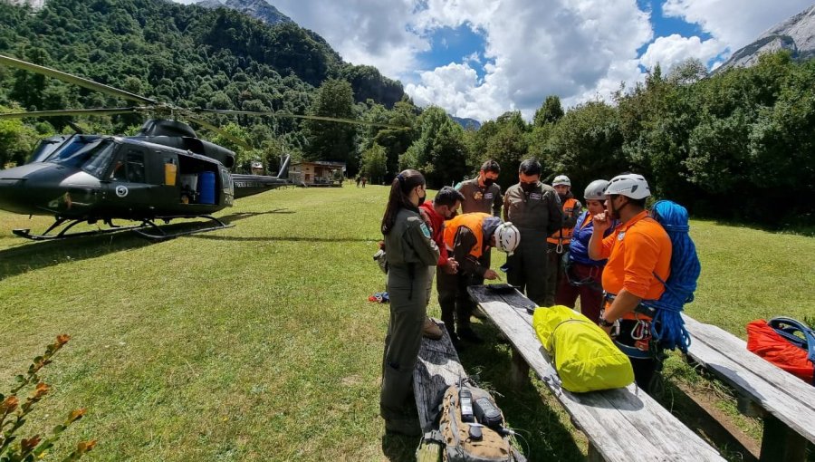 FACh levanta imágenes satelitales tras dos semanas de búsqueda de joven extraviado en Cochamó