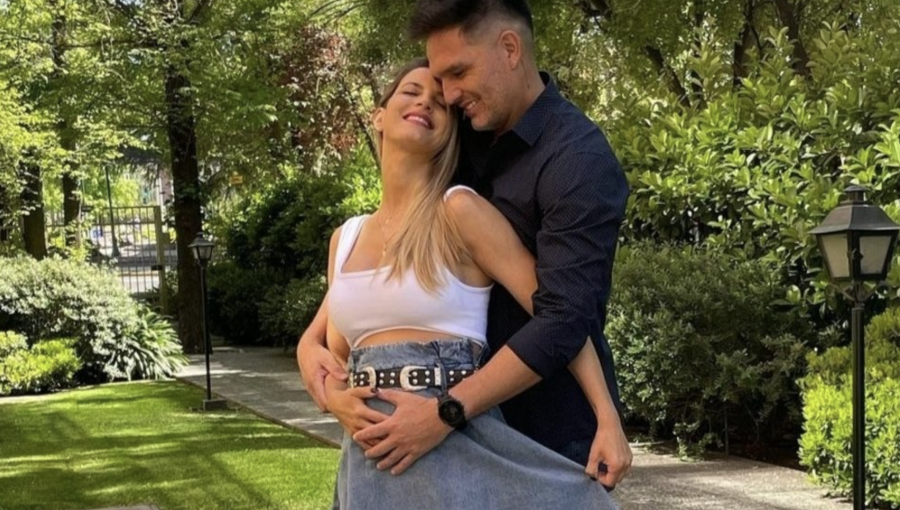 Lucila Vit enterneció las redes sociales con fotografías de su embarazo junto a Rafael Olarra