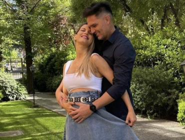 Lucila Vit enterneció las redes sociales con fotografías de su embarazo junto a Rafael Olarra