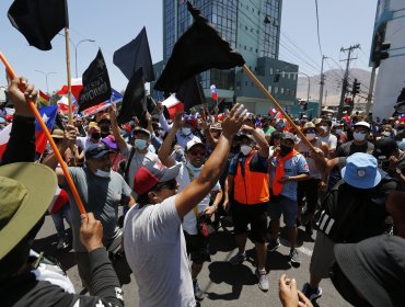 Manifestaciones en Iquique fueron en un "ambiente de normalidad"