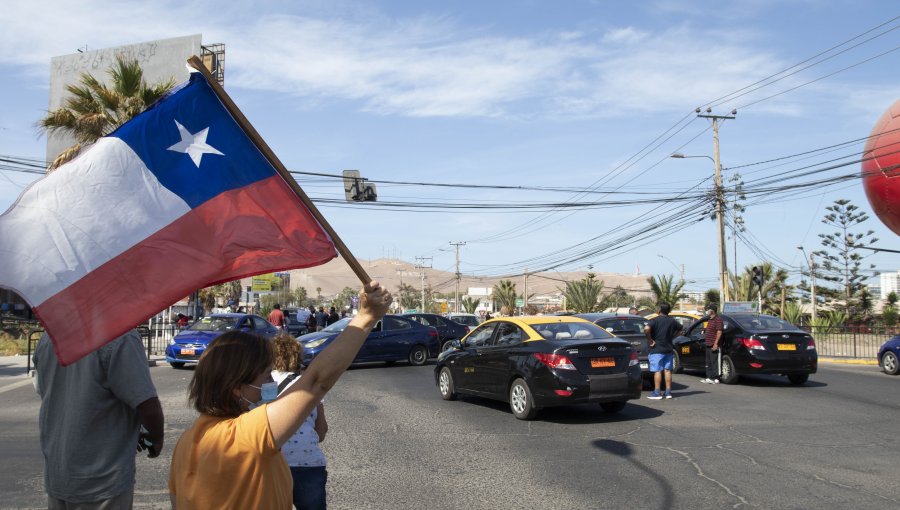 Arica también vive una jornada de protestas y bloqueos por la crisis migratoria
