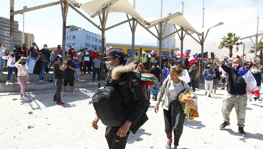 ONU deplora actos de violencia contra migrantes en la zona norte de Chile