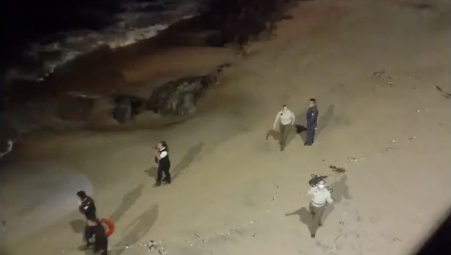 Hallan sin vida a hombre que era buscado tras ingresar al mar en la Caleta Abarca de Viña del Mar