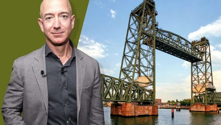El histórico puente que desmantelarán en Holanda para que pase el superyate de Jeff Bezos