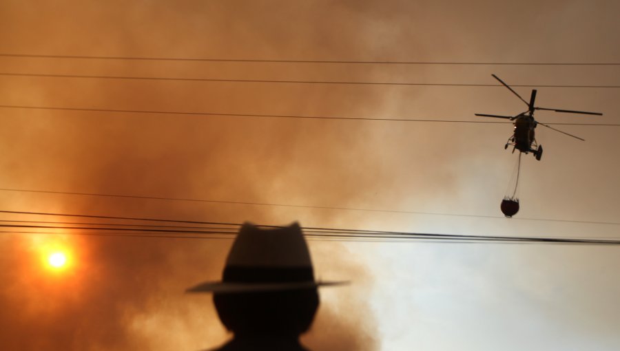 Mantienen alerta roja en Timaukel: incendio ya consume más de 1.200 hectáreas