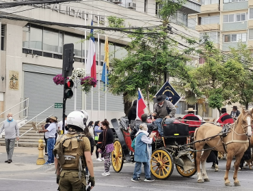 Colapso en el centro de Viña por protesta de cocheros: se tomaron la calle Arlegui exigiendo una reunión con la alcaldesa Ripamonti