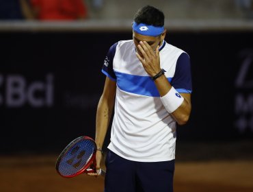 Alejandro Tabilo sintió del desgaste y tuvo debut y despedida en el ATP de Buenos Aires