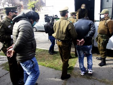 Los cinco delincuentes más detenidos por robos en Chile registran en conjunto 481 capturas: sólo uno está en la cárcel