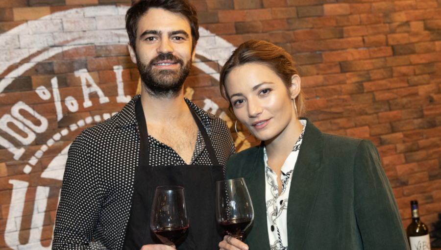 Josefina Fiebelkorn evidenció lo grande que está Borja, su hijo junto a Jorge Arecheta