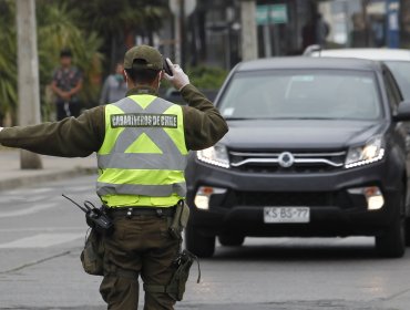 Atropellan a Carabinero en sector 5 de Reñaca: Conductor evadió control policial