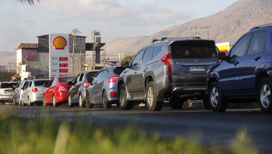Antofagasta se queda sin combustible en bencineras debido a los bloqueos de carreteras