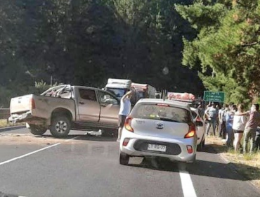A cuatro aumenta el número de víctimas fatales tras accidente en ruta Coronel - Santa Juana