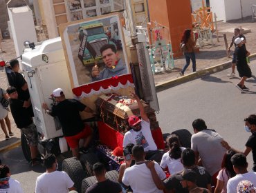 Multitudinario funeral de Byron Castillo se llevó a cabo en cementerio local de Antofagasta