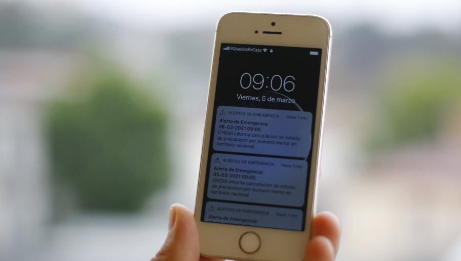 Onemi ensayará su Sistema de Alerta de Emergencia para celulares: conozca dónde y a qué hora