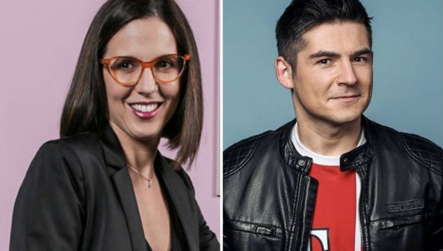 Luz Valdivieso y Claudio Castellón comparten fotografías de su cita en el cerro