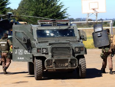Incautan vehículos que habrían sido utilizados por antisociales que atacaron a carabineros en La Araucanía