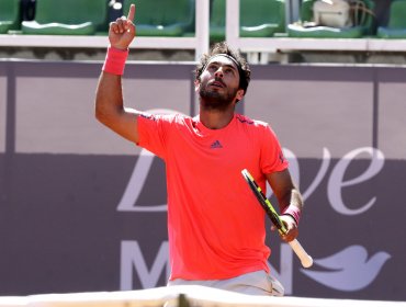 Gonzalo Lama brilló y quedó a un paso del cuadro principal del ATP de Santiago