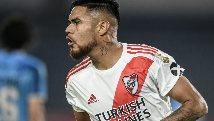 Cuadro gripal deja fuera de la convocatoria de River Plate a Paulo Díaz