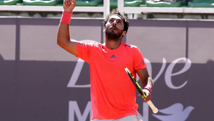 Gonzalo Lama brilló y quedó a un paso del cuadro principal del ATP de Santiago