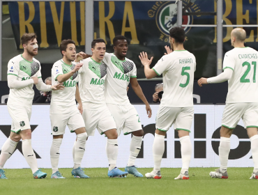 El Inter de Sánchez y Vidal cae ante Sassuolo y deja pasar la oportunidad de retomar la punta
