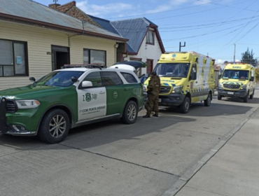 Paciente amenaza con cuchillo carnicero a funcionarios del SAMU de Punta Arenas que fueron a atenderlo a su casa