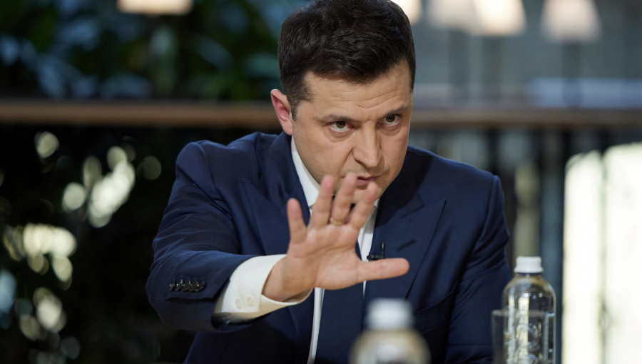Presidente de Ucrania tras reconocimiento de Rusia a la independencia de Donetsk y Luhansk: "Es una violación de la soberanía"