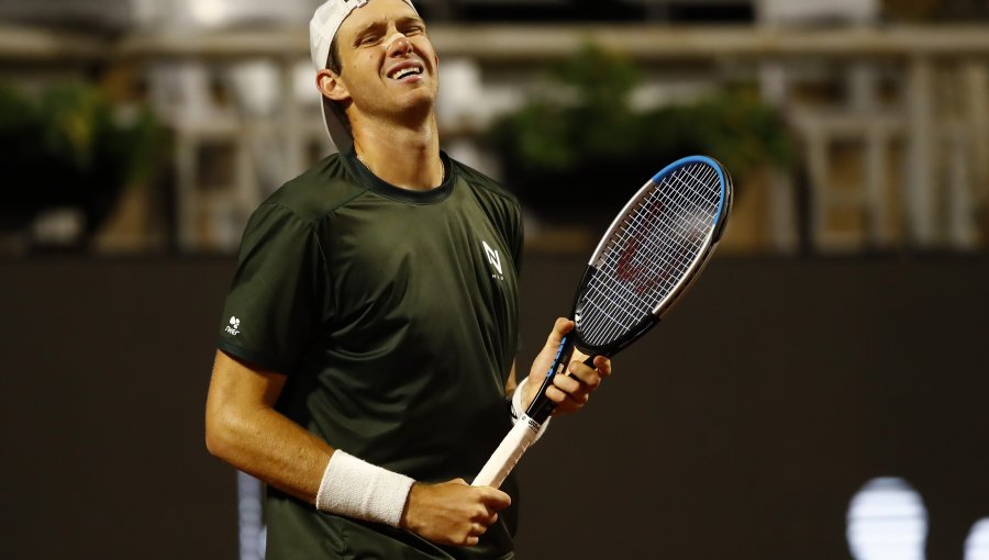 Nicolás Jarry no aprovechó sus oportunidades y cayó en su debut en el ATP de Santiago