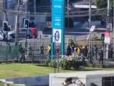 Hinchas de Coquimbo y La Serena protagonizaron pelea en cercanías del estadio