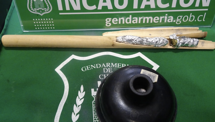 Sorprenden a hombre intentando ingresar droga en un sopapo a la cárcel de Limache