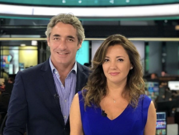 Priscilla Vargas comparte última fotografía junto a José Luis Repenning en estudio de “Meganoticias”