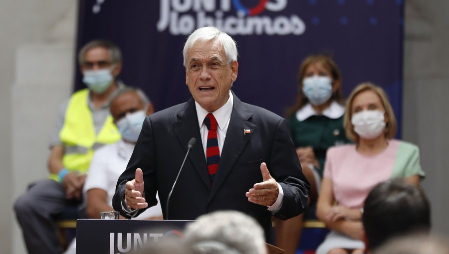 Piñera conmemora 2 años de pandemia en Chile y afirma que “tuvimos un solo norte, proteger la salud y la vida de nuestros compatriotas”