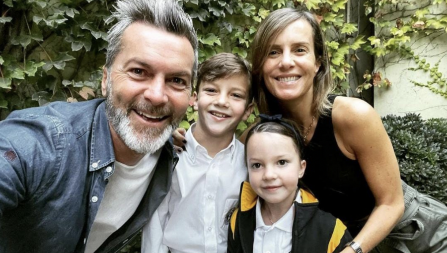 Diana Bolocco compartió adorables fotografías del primer día de clases de sus hijos junto a Cristián Sánchez