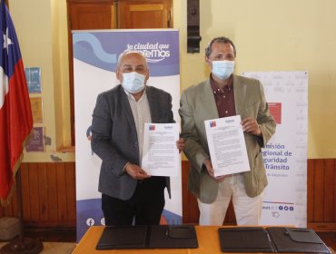 Municipalidad de Quillota firma convenio para conformar primera Comisión de Tránsito a nivel nacional