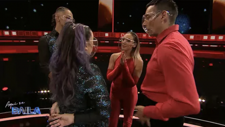 Piamaría Silva y Christell Rodríguez escogieron a querida pareja para “arrastrar” a la zona de eliminación en “Aquí se Baila”