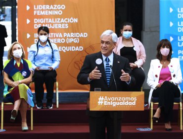 Presidente Piñera en conmemoración del 8M: “La causa de la mujer no es una causa de la izquierda sobre la derecha”