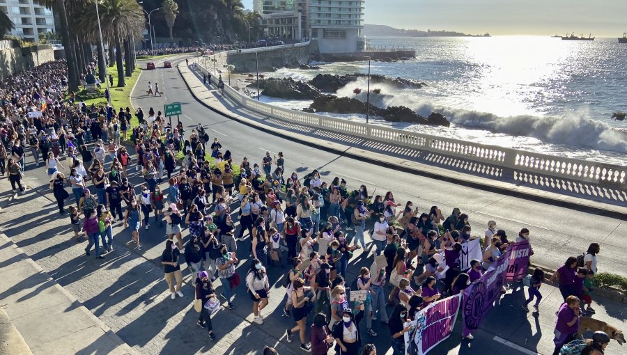 Masivas convocatorias marcaron nueva conmemoración del Día Internacional de la Mujer a lo largo del país