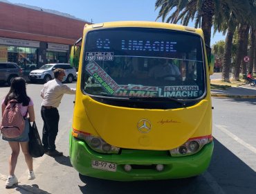 Se inicia operación de zona de servicio de transporte público en las comunas de Limache y Olmué