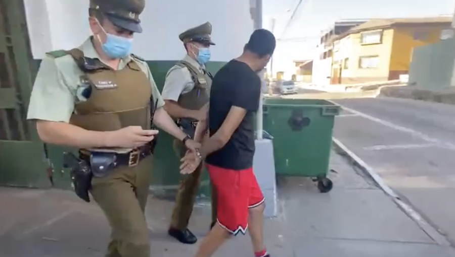 Examen de residuos de pólvora permitió capturar a sujeto que disparó a carabineros en las afueras de la cárcel de Valparaíso