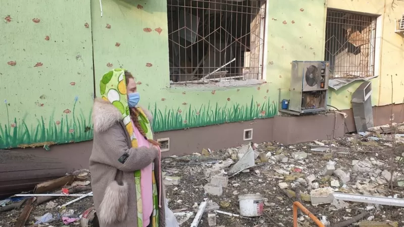 Las imágenes que revelan la dimensión de la destrucción en la ciudad ucraniana de Mariúpol