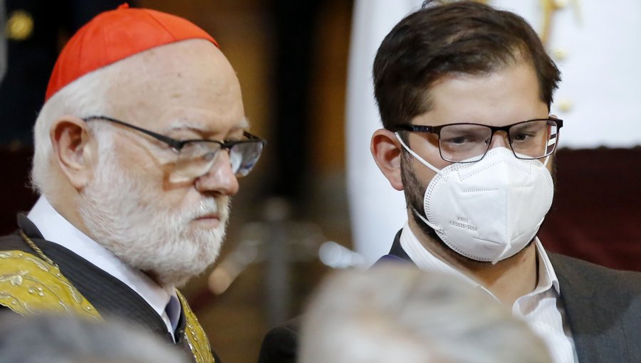 Cardenal Celestino Aós pidió por el Presidente Boric "Que Dios ilumine sus mentes"