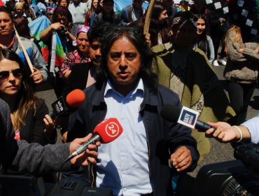 Aucán Huilcamán "lamentó" los disparos en visita de ministra Siches a La Araucanía y reiteró "disposición para establecer diálogo"