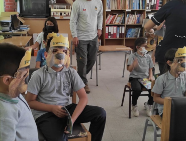 Promueven la prevención de incendios forestales en escuelas rurales de Petorca