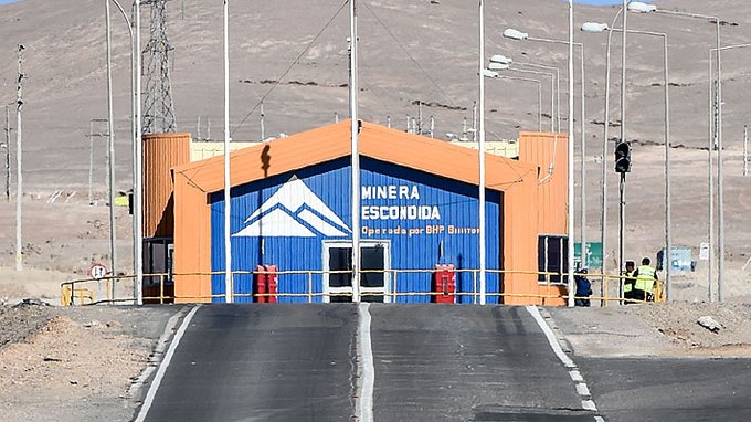 Por acuerdos incumplidos advierten huelga de Sindicato 1 de Minera Escondida