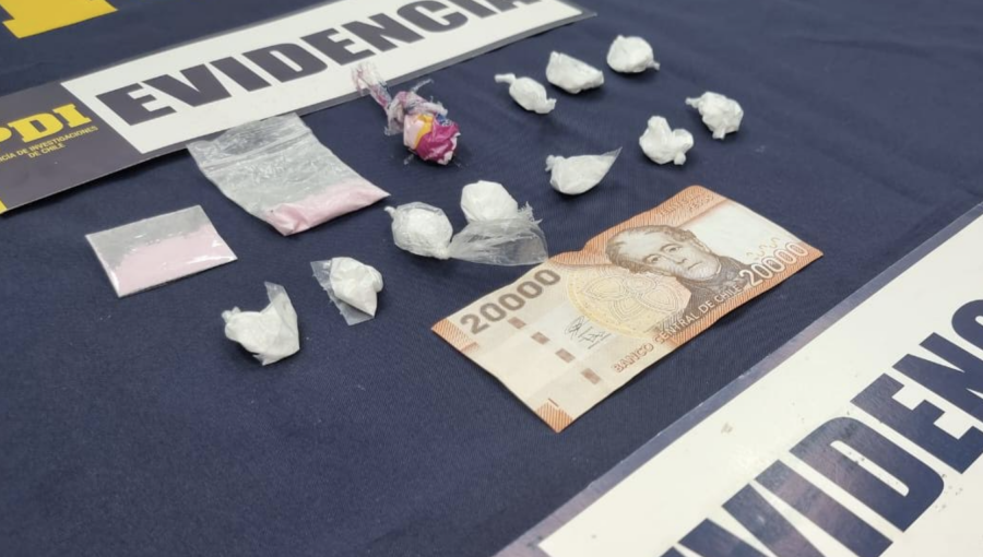 Capturan a un argentino y un colombiano que vendían droga en sectores turísticos de Viña del Mar