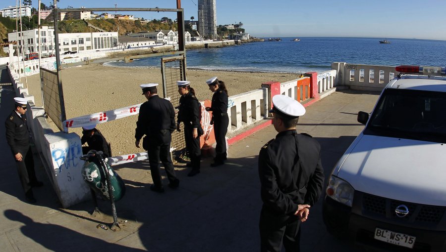 Cuerpo sin vida de un hombre fue encontrado en la playa San Mateo de Valparaíso