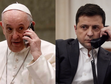 Papa Francisco conversa con Zelenski y le asegura que está haciendo "todo lo posible para poner fin a la guerra"